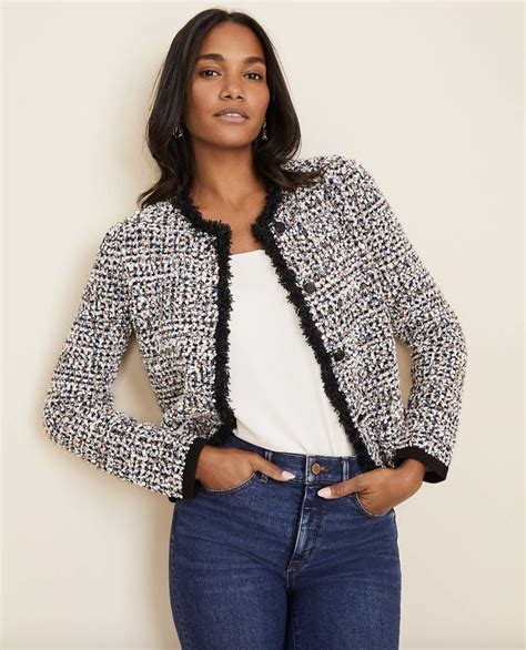 Chanel tweed jacket look alike